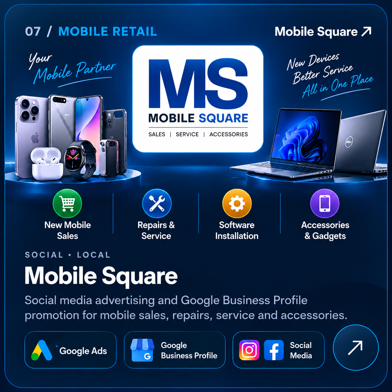 Mobile Square client showcase